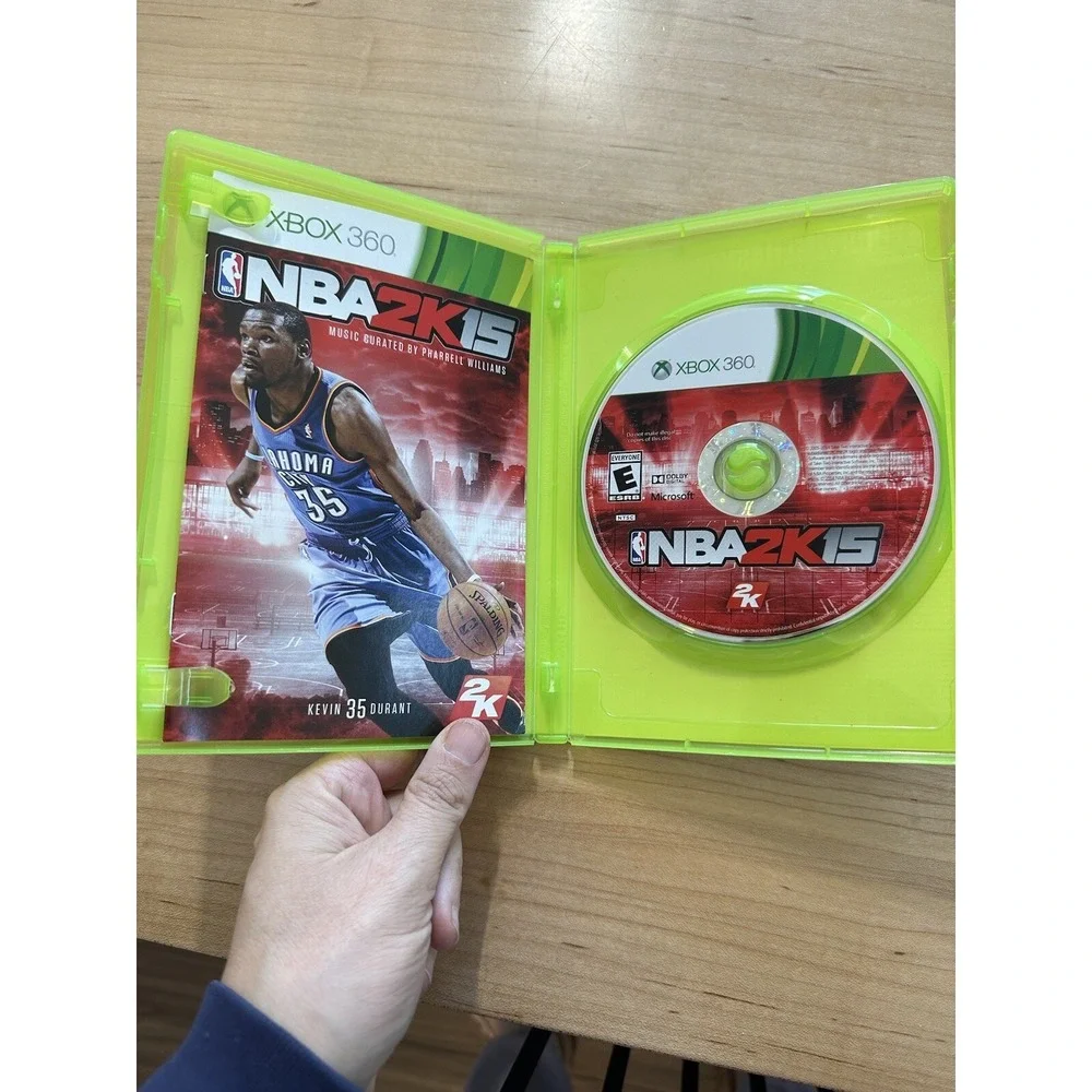 NBA 2K15 Xbox 360 CIB Complete Tested & Working With Manual